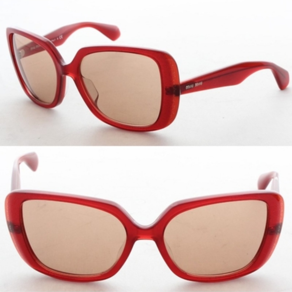 MIU MIU SMU02N BUTTERFLY SQUARE SUNGLASSES